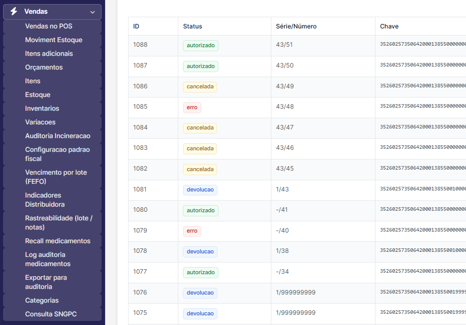 MenuPedido — captura de tela 5 do sistema
