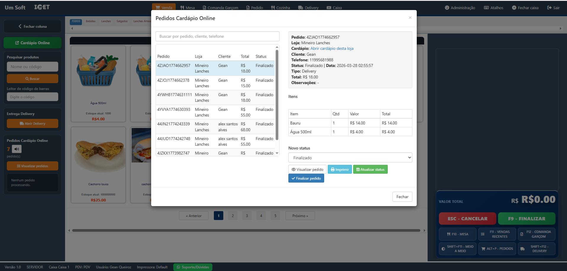 Gestão — Logística